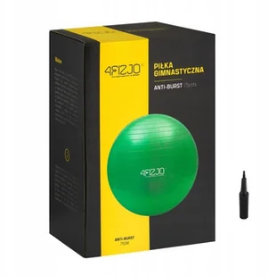 4FIZJO Piłka Gimnastyczna Rehabilitacyjna 75cm - Piłki do ćwiczeń 4FIZJO Piłka Gimnastyczna Rehabilitacyjna 75cm - Piłki do ćwiczeń - miniaturka - grafika 5