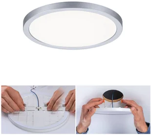 Paulmann Areo panel 3stepdim 840 chrom 17,5cm - Oprawy, klosze i abażury - miniaturka - grafika 4