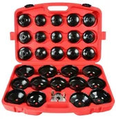 Pozostałe wyposażenie warsztatu - GEKO Klucze nasadowe do filtrów 30el.(3) - miniaturka - grafika 1