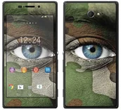 Etui i futerały do telefonów - Sony Royal Sticker Royal tatuaż ścienny RS. 73223 samoprzylepny do Xperia M2 z motywem Soldier pionowy RS.73223 - miniaturka - grafika 1