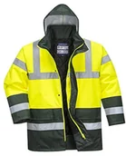 Odzież robocza - Portwest portwest s466 kontrastu ruchu drogowego-kurtka, xl S466YGRXL - miniaturka - grafika 1