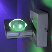 Lampy ścienne - Paul Neuhaus Kinkiet stal - Sash - miniaturka - grafika 1