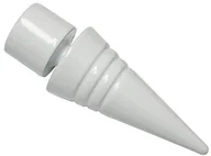 Karnisze - Gardinia 11278 główka/zakończenie końcówka do karniszy, seria Chicago, średnica 20 MM, biały 11278 - miniaturka - grafika 1