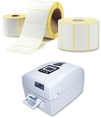 Etykiety samoprzylepne i bloki etykiet - Cdrmarket Samoprzylepne etykiety 60x50 mm, 1000 szt., termo, rolka - miniaturka - grafika 1