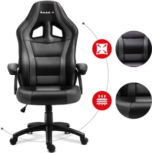 Huzaro Fotel gamingowy Huzaro FORCE 4.2 GREY HZ-Force 4.2 Grey - Fotele gamingowe - miniaturka - grafika 6