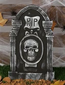 Halloween - GUIRCA Nagrobek RIP i czaszka DEKOR/8612-G - miniaturka - grafika 1