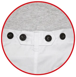 Dedra Spodnie robocze BH4SO-LD ogrodniczki Biały rozmiar LD/54) - Odzież robocza - miniaturka - grafika 2