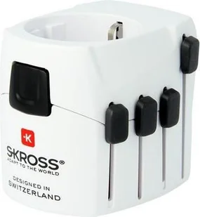 Skross ADAPTER ZASILANIA UNIWERSALNY (WTYK UNIWERSALNY/GNIAZDO PL) 3 POLOWY - Ładowarki do telefonów Skross ADAPTER ZASILANIA UNIWERSALNY (WTYK UNIWERSALNY/GNIAZDO PL) 3 POLOWY - Ładowarki do telefonów - miniaturka - grafika 2
