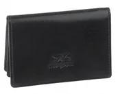 Wizytowniki - Mio-Gusto Wizytownik męski Sam - Mio Gusto, Kolor: Czarny 215W/A - miniaturka - grafika 1