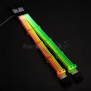 Lian-Li Lian Li Strimer 8-Pin RGB PCIe kabel zasilający VGA Strimer 8 pin - Modding - miniaturka - grafika 2