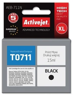 ActiveJet AEB-711 Zamiennik Epson C13T071140 - Tusze zamienniki ActiveJet AEB-711 Zamiennik Epson C13T071140 - Tusze zamienniki - miniaturka - grafika 2