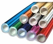 Pozostałe akcesoria dla plastyków - Folia aluminiowa jednostronnie polipropenową, 50 cm X 10 m, srebro - miniaturka - grafika 1