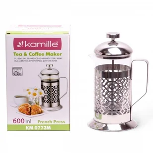 KAMILLE Zaparzacz do kawy/herbaty KAMILLE 600ml - Zaparzacze i kawiarki - miniaturka - grafika 2