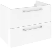 Szafki łazienkowe - SENSEA Szafka pod umywalkę Remix Biała 75 Sensea - miniaturka - grafika 1