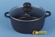 Rondle - Krüger Karl  22024th garnek do mięsa ze stopu aluminium Leipzig z Therm ogrips, 24 cm 22024TH - miniaturka - grafika 1