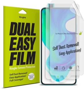 RINGKE Dual Easy 2x folia Xiaomi Poco F2 Pro glass_20200728124646 - Etui i futerały do telefonów - miniaturka - grafika 2