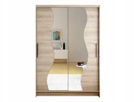 Szafy - Szafa Przesuwna z Lustrem do sypialni Aldo S - miniaturka - grafika 1