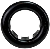 Rury - Rozeta umywalkowa 25 mm Czarna - miniaturka - grafika 1