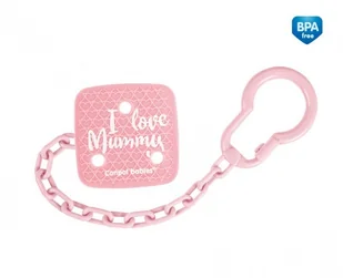 Canpol babies Canpol Łańcuszek do smoczka I Love Mummy : Kolor - Szary 2/434 - Akcesoria do smoczków - miniaturka - grafika 3