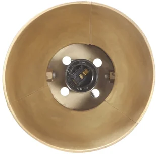VidaXL Industrialna lampa stołowa, mosiężna, okrągła, 58x18x90 cm, E27 320552  VidaXL - Lampy pozostałe - miniaturka - grafika 5