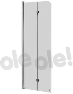 Roca ROCA CAPITAL PARAWAN NAWANNOWY DWUCZĘŚCIOWY MAXICLEAN AM4111512M - Parawany nawannowe - miniaturka - grafika 4