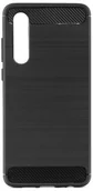 Etui i futerały do telefonów - Forcell Etui Carbon Huawei P30 czarny black - miniaturka - grafika 1