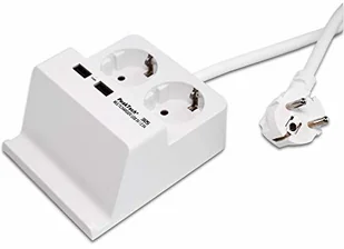 PeakTech GmbH Listwa zasilająca z podstawką USB Peaktech 3125 PEAK3125 - Listwy zasilające - miniaturka - grafika 2