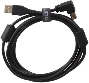 3M UDG UDG Ultimate Audio Cable USB 2.0 A-B Black Angled - Kable 3M UDG UDG Ultimate Audio Cable USB 2.0 A-B Black Angled - Kable - miniaturka - grafika 1