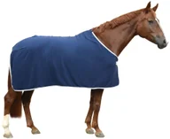 Derki dla konia - Kerbl Derka polarowa RugBe Economic, granatowa, 145 cm, 328683 - miniaturka - grafika 1