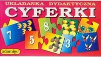 Adamigo Układanka puzzlowa Cyferki - Układanki dla dzieci - miniaturka - grafika 2