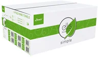 Ręczniki papierowe - Lamix Ręczniki papierowe ZZ 3000 szt Ellis Ecoline Simple biały makulatura - miniaturka - grafika 1