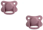 Smoczki uspokajające - FILIBABBA Filibabba Smoczki 2 szt. 6m+ Dusty Rose - miniaturka - grafika 1