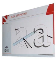 Szkolne artykuły papiernicze - Inter-druk Blok techniczny kolorowy A4/10K (10szt) - miniaturka - grafika 1