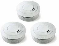 Czujniki czadu, dymu, gazu - Ei Electronics Ei650 czujnik dymu, czas pracy 10 lat, biały, 3 sztuki - miniaturka - grafika 1