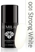 Lakiery hybrydowe - Semilac Lakier Hybrydowy Semilac 001 Strong White - 7 Ml 4714 - miniaturka - grafika 1
