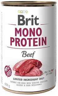 Brit Mono Protein Beef puszka 400g - Mokra karma dla psów - miniaturka - grafika 4