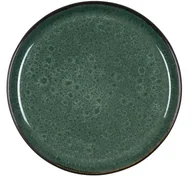 Talerze - Bitz Płytki talerz Bitz czarny/zielony 21 cm - miniaturka - grafika 1