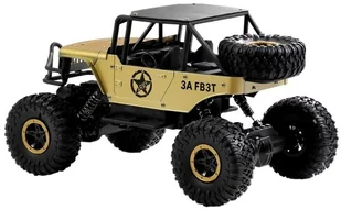 Import Jeep R/C 1:18 Złoty 4394 - Zabawki zdalnie sterowane - miniaturka - grafika 3