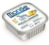 Mokra karma dla psów - Monge Fruit Dog Monoprotein Kurczak z ananasem 150 g - miniaturka - grafika 1