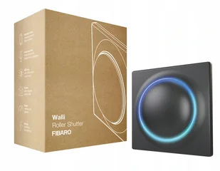 Fibaro Inteligentny sterownik rolet Walli Roller Shutter antracytowy - Sterowniki i przekaźniki - miniaturka - grafika 2