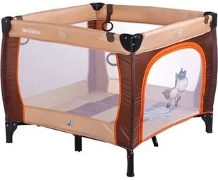 Formatex Kojec składany Quadra Brown TERO-3993 - Łóżeczka i kojce - miniaturka - grafika 6