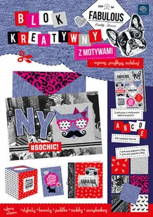 Interdruk Blok kreatywny A4 z naklejkami Hipster - Artykuły biurowe - miniaturka - grafika 2