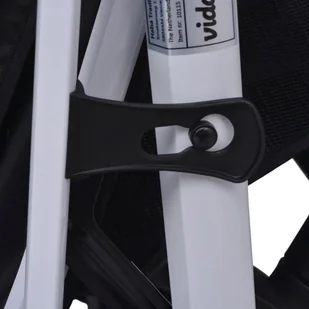 vidaXL Wózek wielofunkcyjny 3w1 aluminium czerwony i czarny - Wózki dziecięce - miniaturka - grafika 3