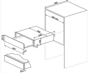 Szuflada grzewcza Smeg CPR915P - Szuflady grzewcze - miniaturka - grafika 3