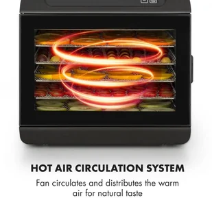 Klarstein GQ7-Arizona Jerky - Suszarki do grzybów, owoców i warzyw - miniaturka - grafika 6