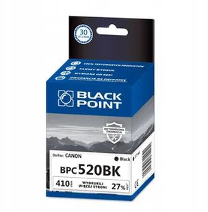 Black Point BPC520BK zamiennik Canon PGI-520BK - Tusze zamienniki - miniaturka - grafika 2