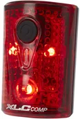 Lampki rowerowe - XLC Comp CL-R14 Tylne światło Patelnia, black/red 2021 Lampki tylne na baterie 2500202100 - miniaturka - grafika 1