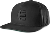 Czapki damskie - Etnies czapka męska ICON SNAPBACK Black/Black - miniaturka - grafika 1