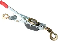 Wciągarki - GEKO Wyciągarka wciągarka linowa uciąg 4 tony podwójne zębatki hak G01071 - miniaturka - grafika 1