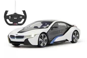 Zabawki zdalnie sterowane - Jamara BMW I8 1:14 white 40Mhz - miniaturka - grafika 1